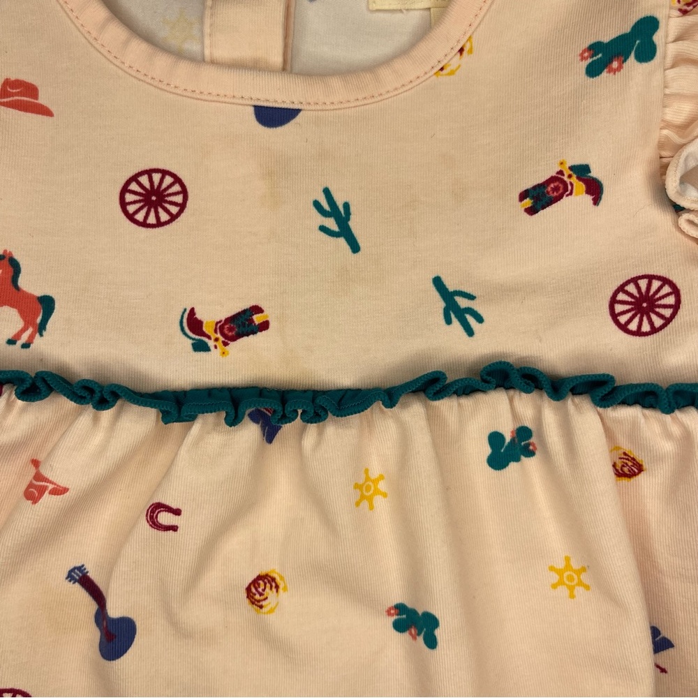Matilda Jane Western Pattern Long Sleeve Top - Picture 4 of 5